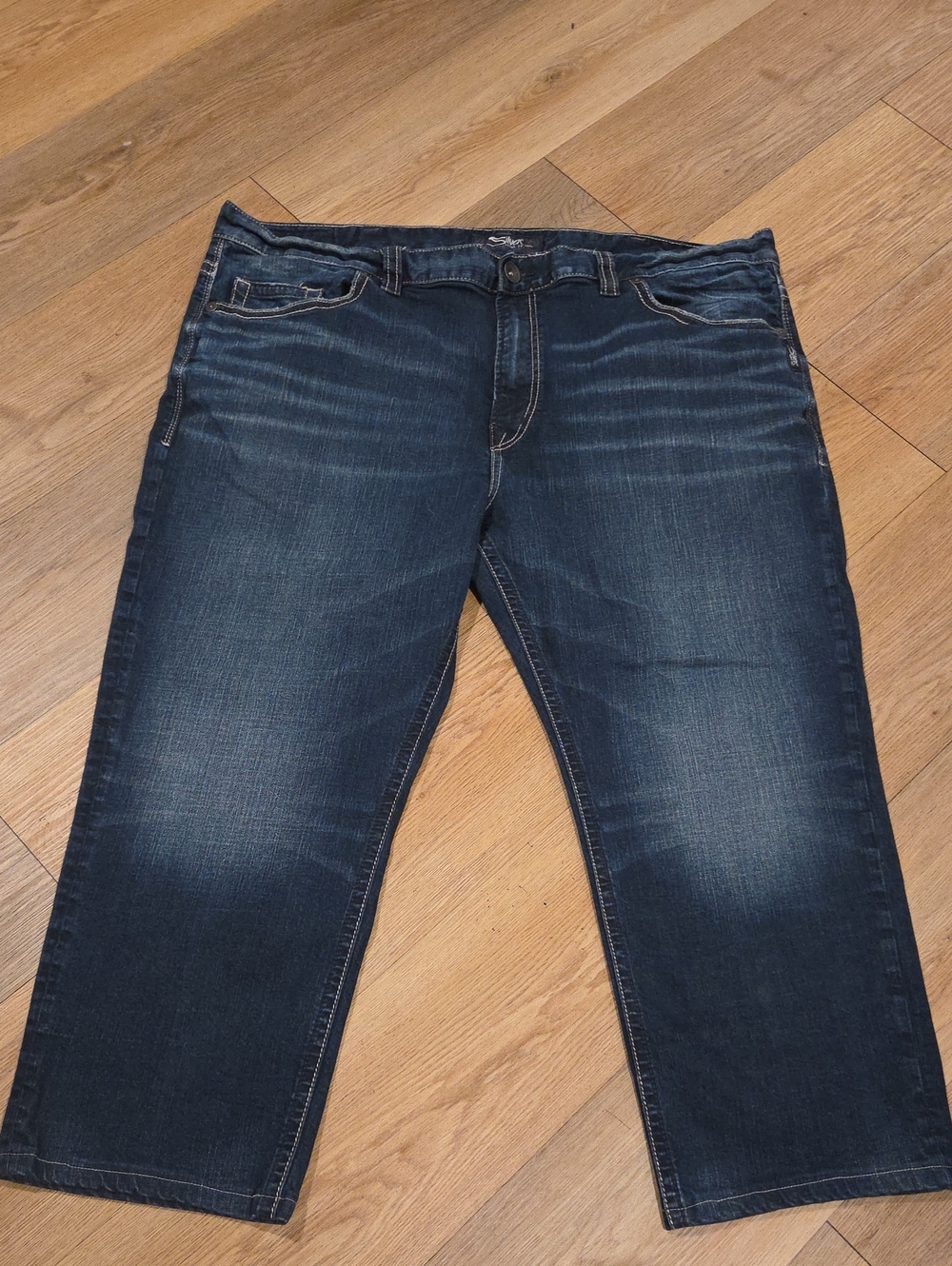 Silver Jeans Relaxed Fit Dark Blue Denim 46/30